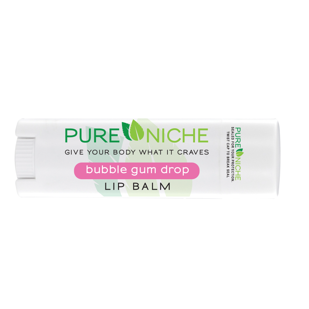 bubble gum drop lip balm | Pure Niche