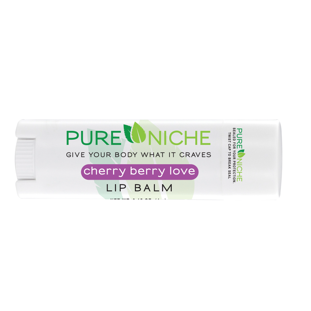 cherry berry love lip balm | Pure Niche