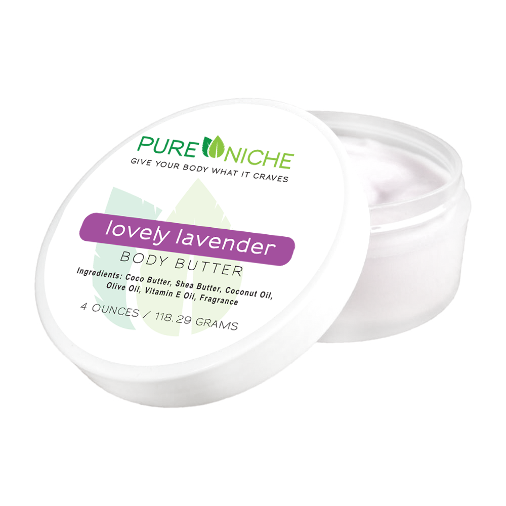 lovely lavender body butter | Pure Niche