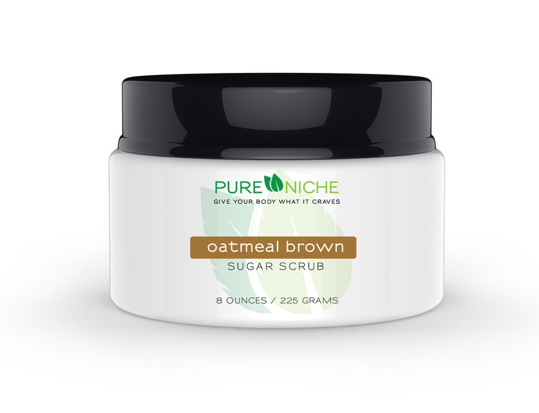 oatmeal brown sugar scrub | Pure Niche