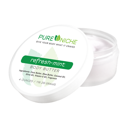 refresh-mint body butter | Pure Niche