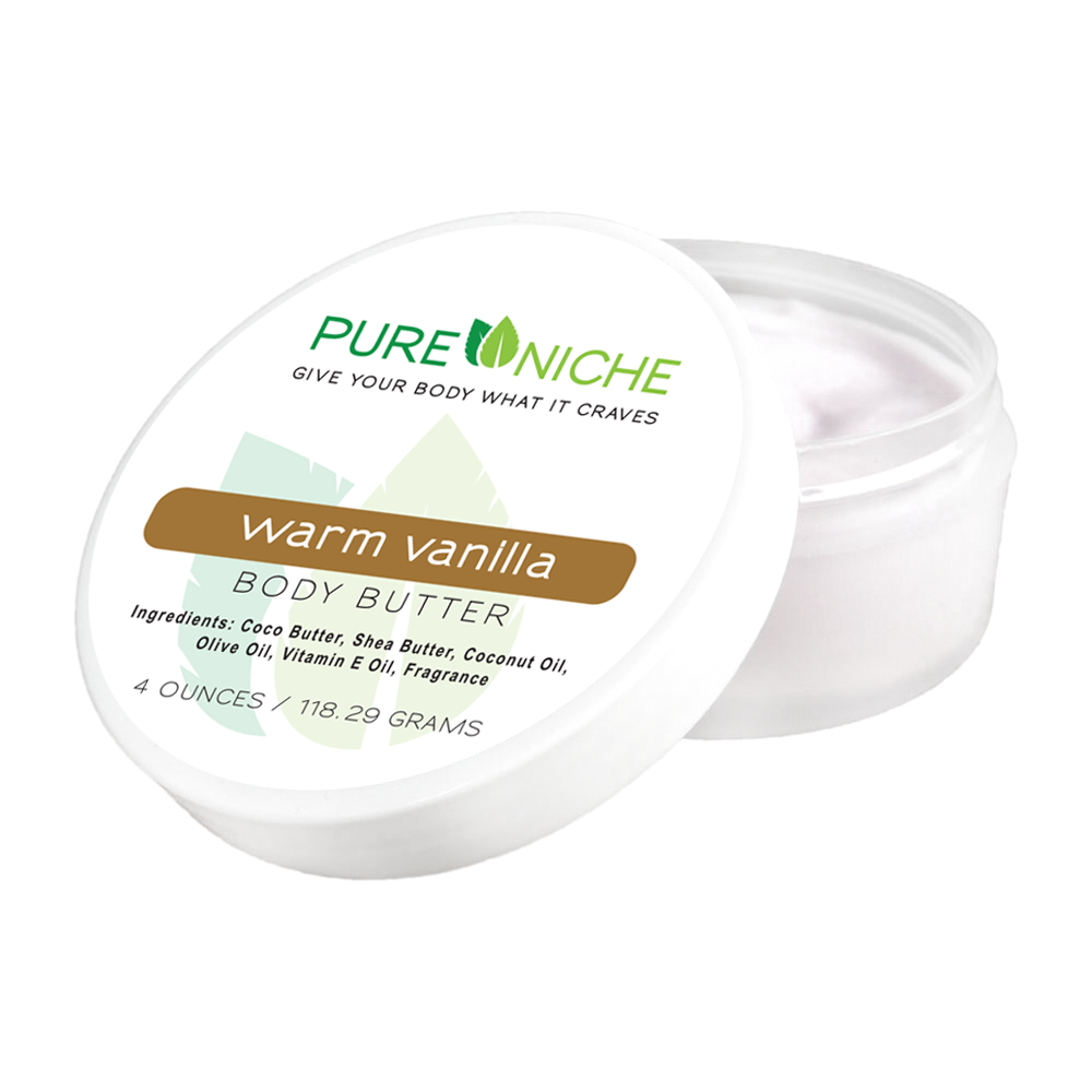 warm vanilla body butter | Pure Niche